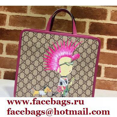 Gucci Children's GG Punk Print Tote Bag 605614