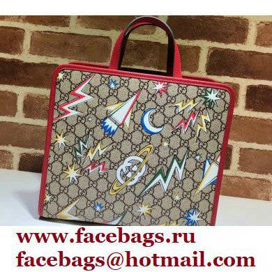 Gucci Children's GG Space Print Tote Bag 605614