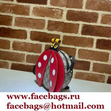 Gucci Children's GG ladybug shaped handbag 664080 - Click Image to Close