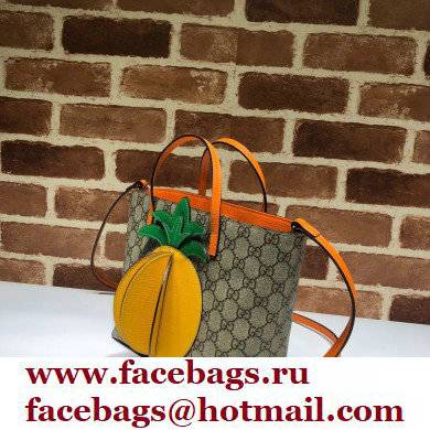 Gucci Children's GG tote bag pineapple with Strap 585933 - Click Image to Close