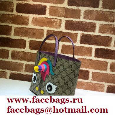 Gucci Children's GG unicorn tote bag 502189