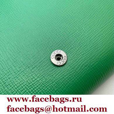 Gucci Dionysus Mini Chain Bag 401231 Leather Green/Emerald 2021
