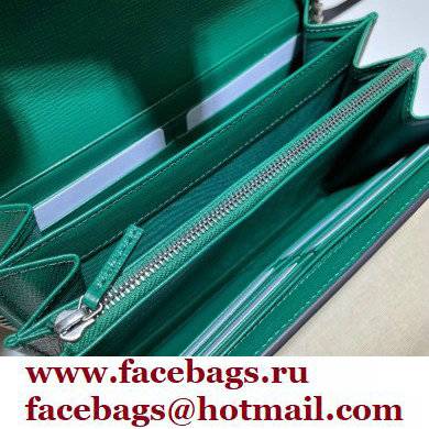 Gucci Dionysus Mini Chain Bag 401231 Leather Green/Emerald 2021