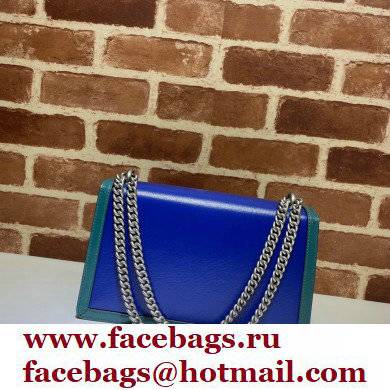 Gucci Dionysus Small Shoulder Bag 400249 Leather Blue/Turquoise 2021