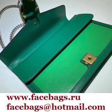 Gucci Dionysus Small Shoulder Bag 400249 Leather Green/Emerald 2021
