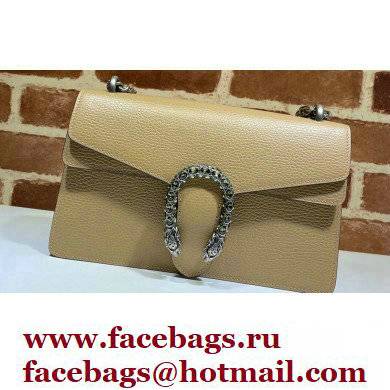 Gucci Dionysus Small Shoulder Bag 400249 Leather Nude