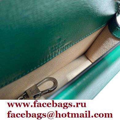 Gucci Dionysus Super Mini Shoulder Bag 476432 Leather Green/Emerald 2021