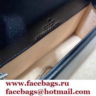 Gucci Dionysus Super Mini Shoulder Bag 476432 Leather Orange/White/Black 2021