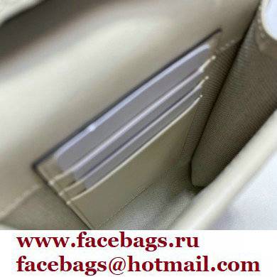 Gucci GG Embossed Mini Bag 625571 White 2021 - Click Image to Close