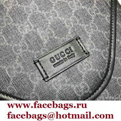 Gucci GG Supreme Messenger Bag 599521 Black 2021 - Click Image to Close