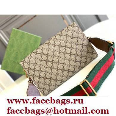 Gucci Horsebit 1955 Small Bag 677286 GG Supreme Canvas 2021 - Click Image to Close