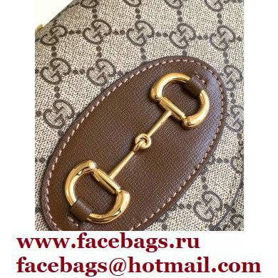 Gucci Horsebit 1955 Small Bag 677286 GG Supreme Canvas 2021