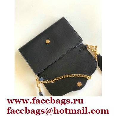Gucci Horsebit 1955 Small Bag 677286 Leather Black 2021