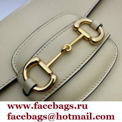 Gucci Horsebit 1955 Small Shoulder Bag 602204 Leather Beige 2021