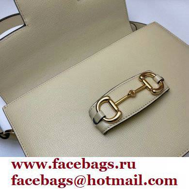 Gucci Horsebit 1955 Small Shoulder Bag 602204 Leather Beige 2021
