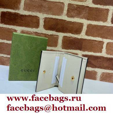 Gucci Les Pommes Card Case Wallet 663922 Apple Print 2021