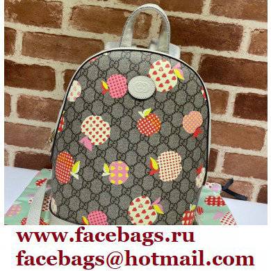 Gucci Les Pommes Small Backpack Bag 552884 Apple Print 2021