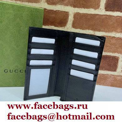 Gucci Long wallet with Interlocking G 672947 Black 2021