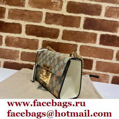 Gucci Padlock Small Berry Shoulder Bag 409487 GG Canvas 2021