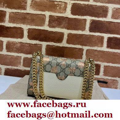 Gucci Padlock Small Berry Shoulder Bag 409487 GG Canvas 2021