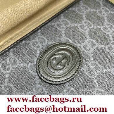 Gucci Zip around wallet with Interlocking G 673003 Black 2021 - Click Image to Close