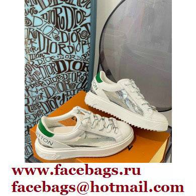 LOUIS VUITTON Time Out Trainers 1A9PZS green