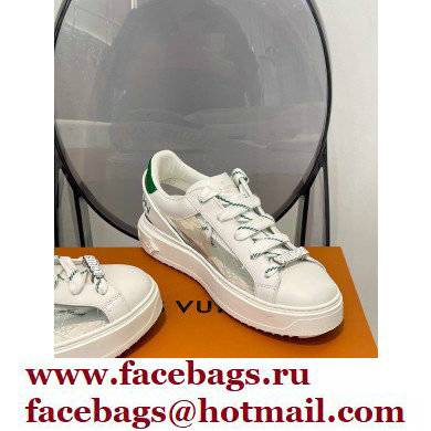 LOUIS VUITTON Time Out Trainers 1A9PZS green - Click Image to Close