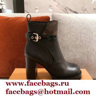 Louis Vuitton Star Trail Ankle Boots Black With Strap and Buckle 2021 - Click Image to Close