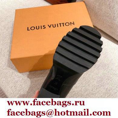 Louis Vuitton Star Trail Ankle Boots Black With Strap and Buckle 2021