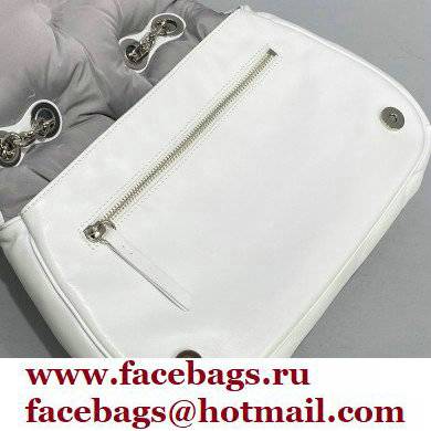 Maison Margiela Glam Slam Flap Bag White