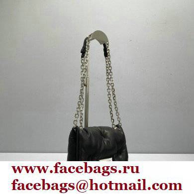 Maison Margiela Glam Slam Mini Flap Bag Black/Silver - Click Image to Close