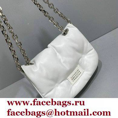 Maison Margiela Glam Slam Mini Flap Bag White