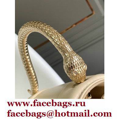 Mary Katrantzou x Bvlgari Serpenti Top Handle Bag Beige 2021 - Click Image to Close