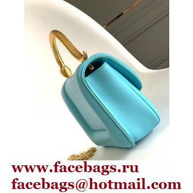 Mary Katrantzou x Bvlgari Serpenti Top Handle Bag Blue 2021 - Click Image to Close