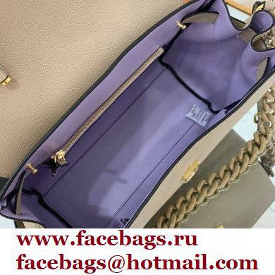 Versace La Medusa Large Handbag Beige 2021
