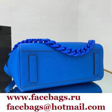 Versace La Medusa Large Handbag Lapis Blue 2021 - Click Image to Close