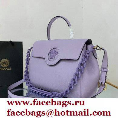 Versace La Medusa Large Handbag Lilac 2021