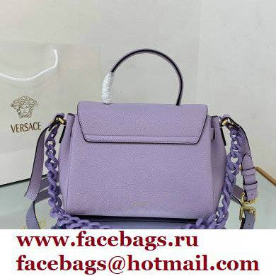 Versace La Medusa Medium Handbag Lilac 2021 - Click Image to Close