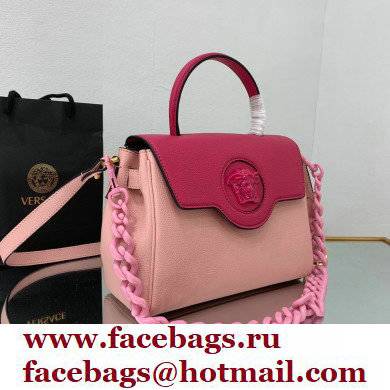 Versace La Medusa Medium Handbag Nude Pink 2021