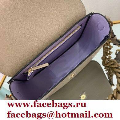 Versace La Medusa Shoulder Bag Beige 2021 - Click Image to Close