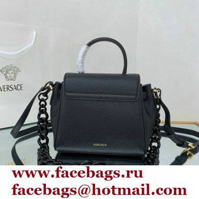Versace La Medusa Small Handbag All Black 2021