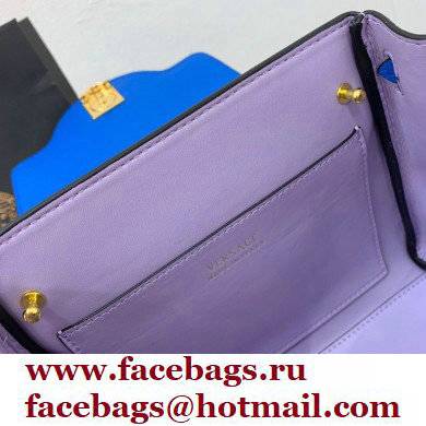 Versace La Medusa Small Handbag Lapis Blue 2021