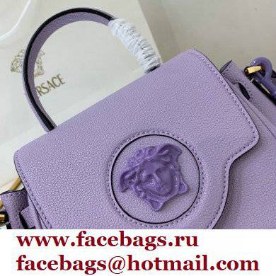 Versace La Medusa Small Handbag Lilac 2021 - Click Image to Close