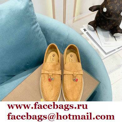 loro piana Suede Calfskin ladybug Summer Lucky Charms Walk Moccasin 05 - Click Image to Close