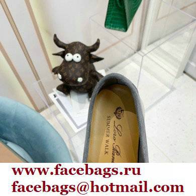 loro piana Suede Calfskin ladybug Summer Lucky Charms Walk Moccasin 06 - Click Image to Close