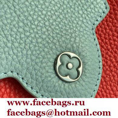 louis vuitton Capucines Mini bag m57520 Coral/Greige Beige/Olympe Blue - Click Image to Close