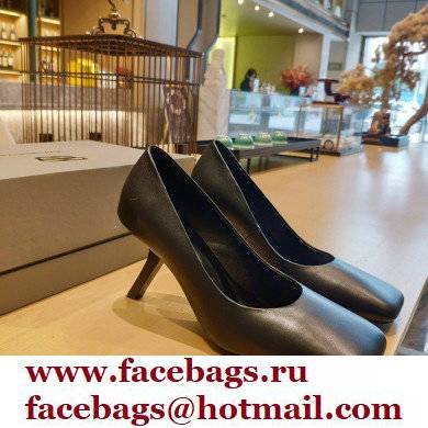 Balenciaga Heel 8.5cm Void d'Orsay Pumps Leather Black 2022
