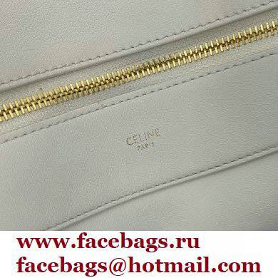 Celine Medium Romy Bag White in Supple Calfskin