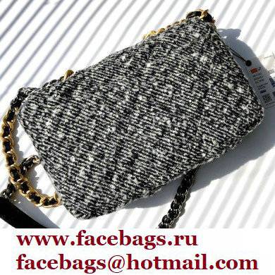 Chanel 19 tweed Flap Bag AS1160/AS1161 gray 2021