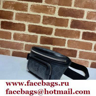 Gucci Belt bag with Interlocking G 682933 Black 2021 - Click Image to Close